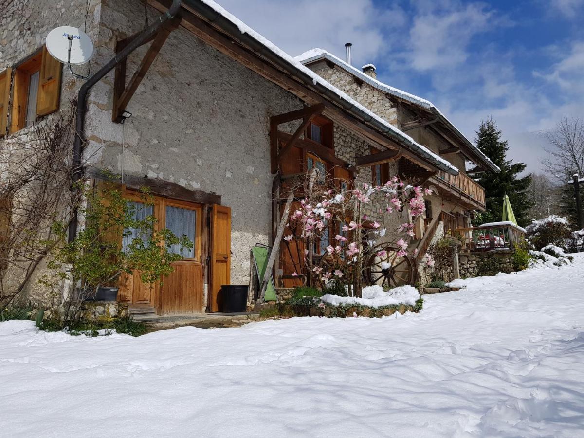 Gite "La 5Eme Saison" Attignat-Oncin Exterior foto